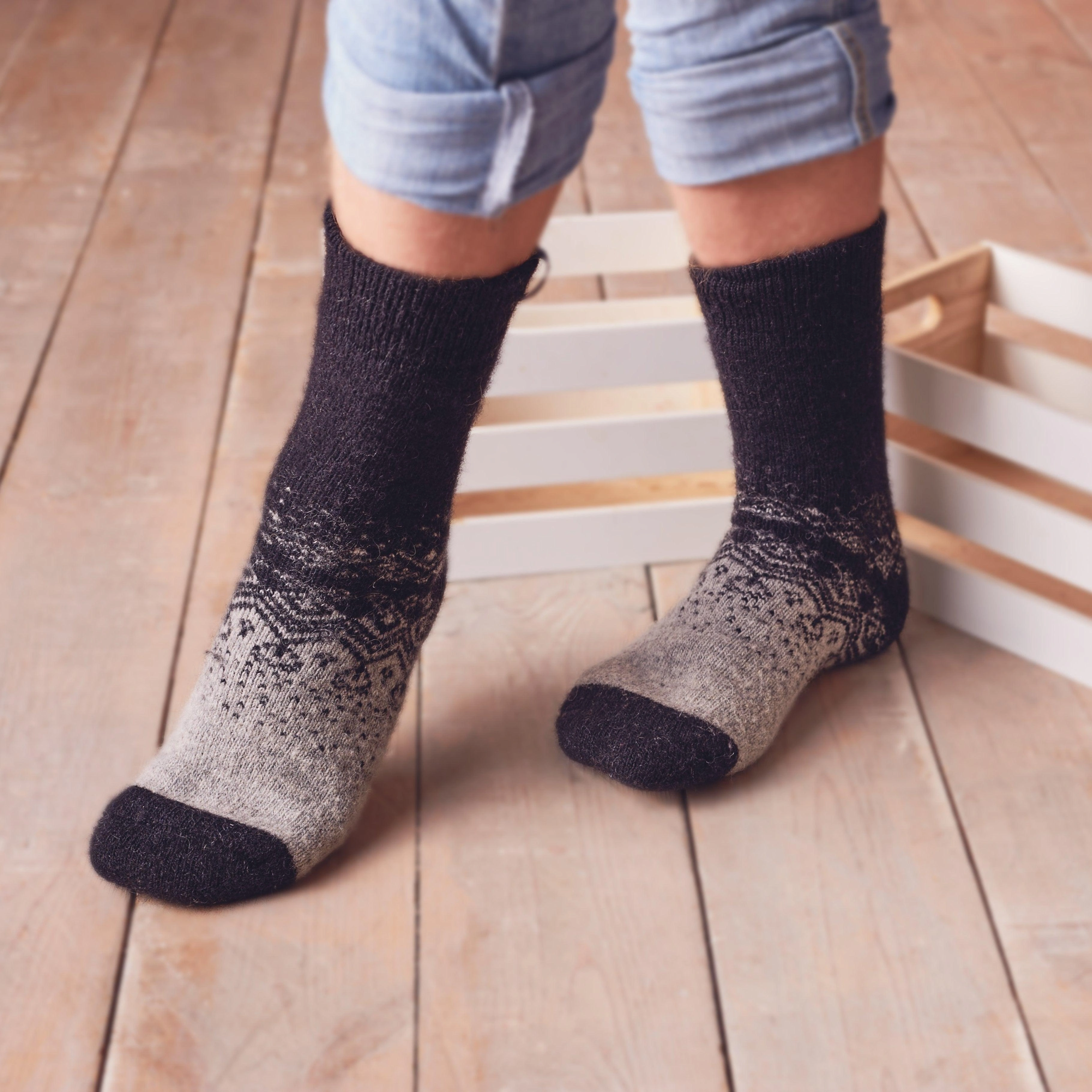 Cozy Arctic Merino Wool Socks for Men's Warmth